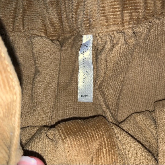 Rylee + Cru Camel Corduroy Skirt 8/9 - Picture 3 of 4